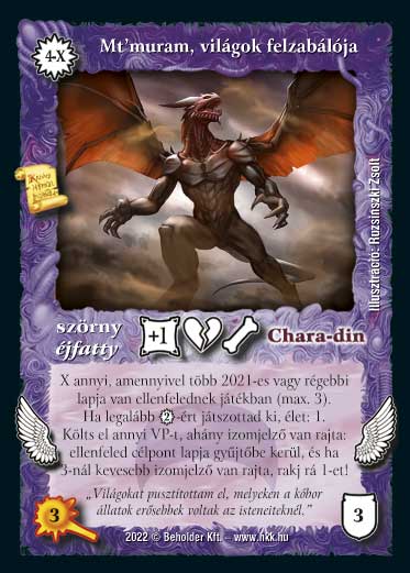 Kiadás: Résföld
Gyakoriság: ultra ritka