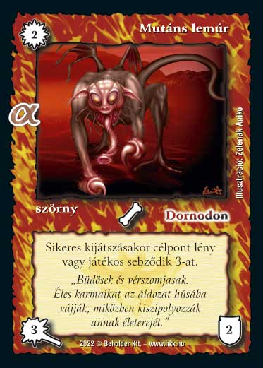 Kiadás: Alfa Pakli - Káoszhorda
Gyakoriság: gyakori