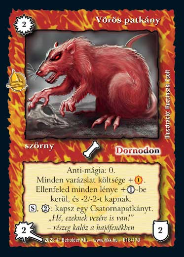 Kiadás: Hódítások
Gyakoriság: ritka