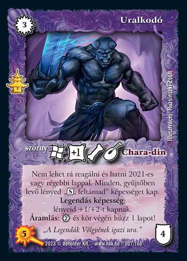 Kiadás: Császárváros
Gyakoriság: ritka