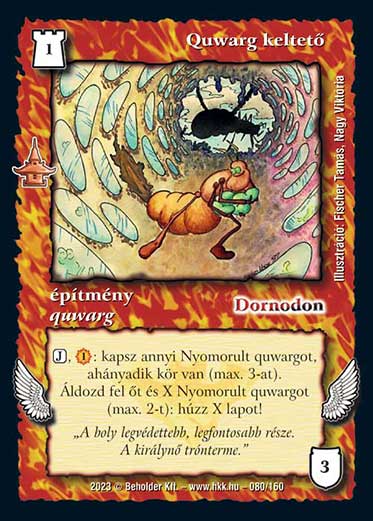 Kiadás: Császárváros
Gyakoriság: gyakori