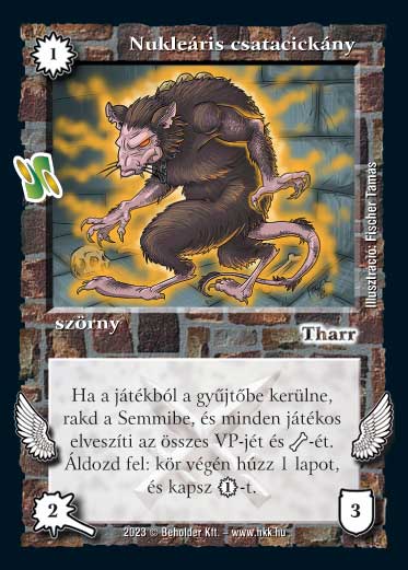 Kiadás: Kódos lapok
Gyakoriság: ritka