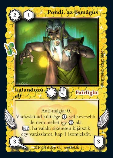 Kiadás: Kódos lapok
Gyakoriság: ritka