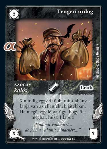 Kiadás: Alfa Pakli - Tengeri rablók
Gyakoriság: gyakori