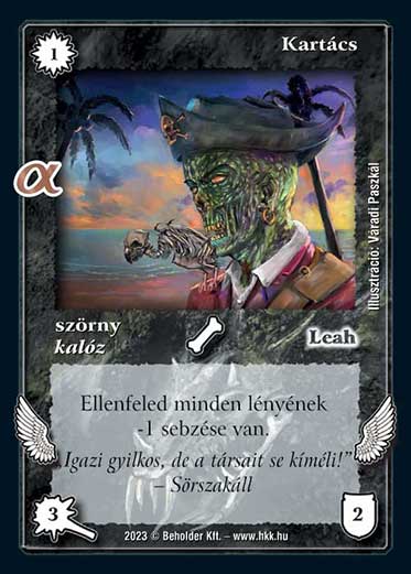 Kiadás: Alfa Pakli - Tengeri rablók
Gyakoriság: gyakori