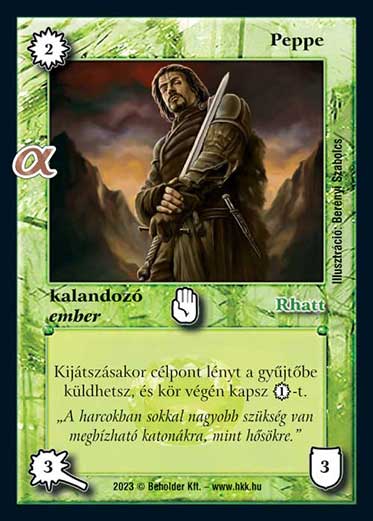 Kiadás: Alfa Pakli - Kereskedők
Gyakoriság: gyakori