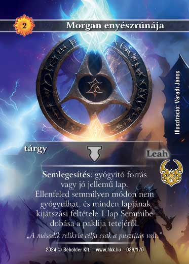 Kiadás: Ősi Káosz
Gyakoriság: ritka