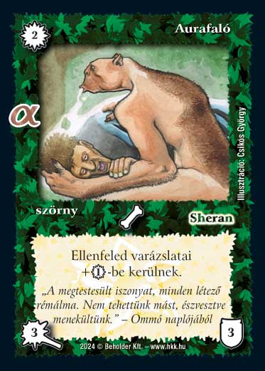 Kiadás: Alfa Pakli - Druidák
Gyakoriság: gyakori