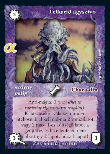 Kiadás: Alfa Pakli - Druidák
Gyakoriság: ritka