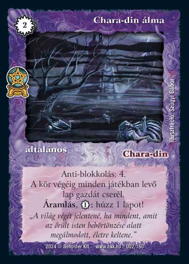 Kiadás: Varázsdimenzió
Gyakoriság: ritka