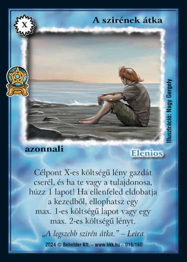 Kiadás: Varázsdimenzió
Gyakoriság: ritka