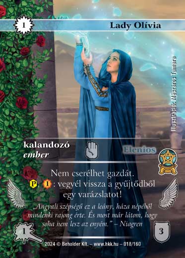 Kiadás: Varázsdimenzió
Gyakoriság: ritka