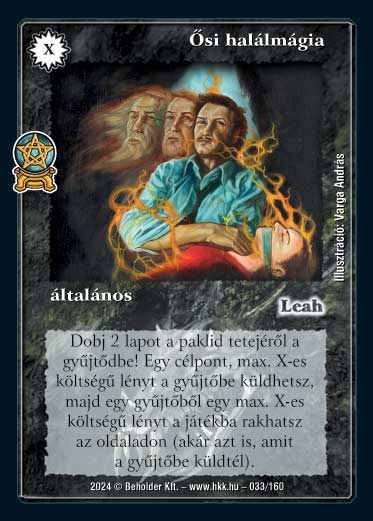 Kiadás: Varázsdimenzió
Gyakoriság: ritka