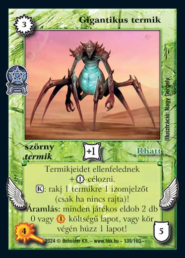 Kiadás: Varázsdimenzió
Gyakoriság: nem gyakori