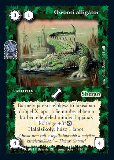 Kiadás: Varázsdimenzió
Gyakoriság: nem gyakori