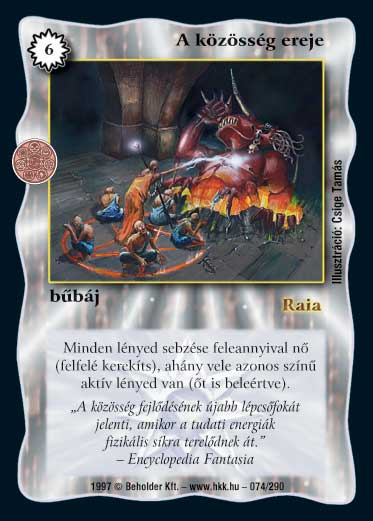 Kiadás: Létsíkok, Túlélők Földje
Gyakoriság: gyakori