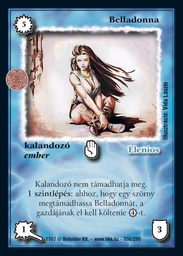 Kiadás: Létsíkok, Túlélők Földje
Gyakoriság: nem gyakori