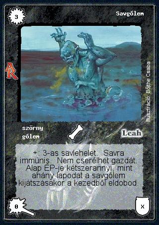 Kiadás: Alanori Krónika
Gyakoriság: ritka