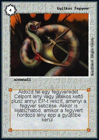 Kiadás: Alappakli, 2. kiadás, Alappakli, 3. kiadás, Alappakli, 4. kiadás
Gyakoriság: gyakori