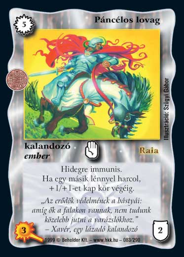 Kiadás: Aranyforrás, Túlélők Földje
Gyakoriság: gyakori