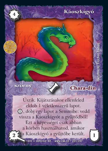 Kiadás: Víz síkja (Invázió), Túlélők Földje
Gyakoriság: ritka