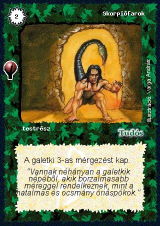 Kiadás: Alappakli, 5. kiadás (Ősök városa)
Gyakoriság: gyakori