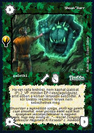 Kiadás: Alappakli, 5. kiadás (Ősök városa)
Gyakoriság: ritka