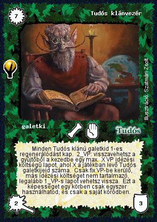 Kiadás: Alappakli, 5. kiadás (Ősök városa)
Gyakoriság: ritka