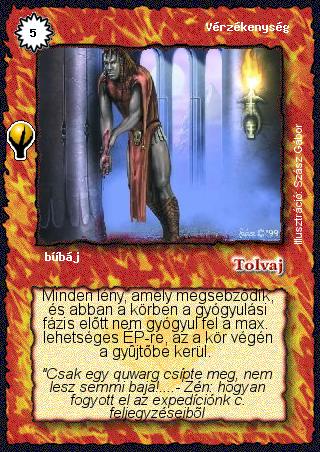 Kiadás: Alappakli, 5. kiadás (Ősök városa)
Gyakoriság: ritka