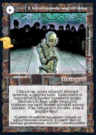 Kiadás: Két világ közt
Gyakoriság: ultra ritka