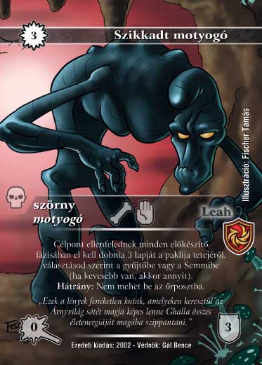 Kiadás: Holtláp (Zén), Védnök 2023
Gyakoriság: ritka