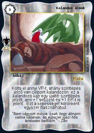 Kiadás: Thargodanok földje (Zén)
Gyakoriság: ritka