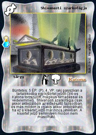 Kiadás: Esthar Császárság
Gyakoriság: ritka