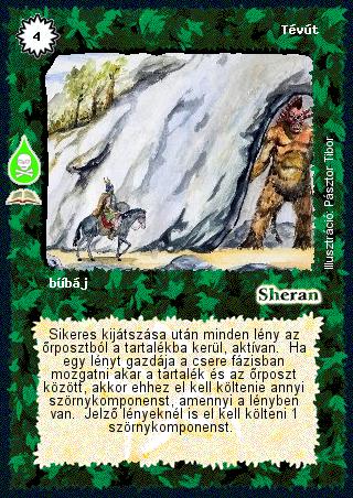 Kiadás: Mérgezett vadon (Zén)
Gyakoriság: ritka