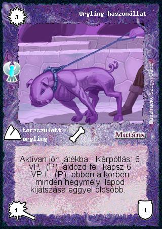 Kiadás: Ébredés, Alappakli, 7. kiadás (Ősök Városa)
Gyakoriság: nem gyakori