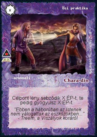 Kiadás: Éjfatty seregek (Zén)
Gyakoriság: ritka