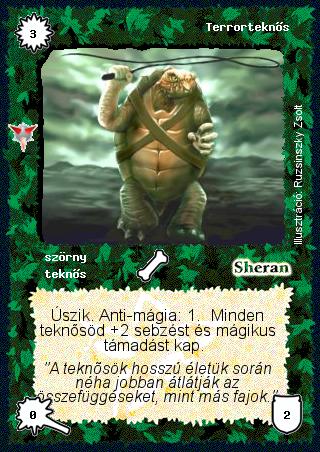 Kiadás: Káoszkatlan, Alappakli, 8. kiadás
Gyakoriság: nem gyakori
