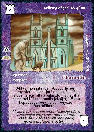 Kiadás: Nekromanta szentély (Zén)
Gyakoriság: ritka
