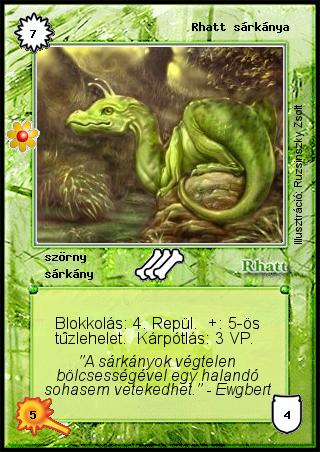 Kiadás: Rhatt fénykora, Alappakli, 8. kiadás
Gyakoriság: ritka