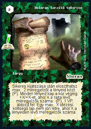 Kiadás: Beloran laboratóriuma (Zén)
Gyakoriság: ritka