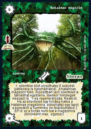 Kiadás: Az őshangya boly (Zén)
Gyakoriság: ritka