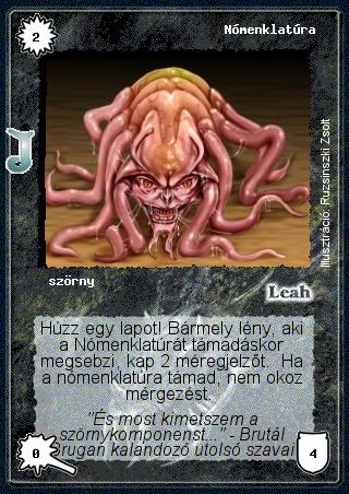 Kiadás: HKK junior
Gyakoriság: nem gyakori