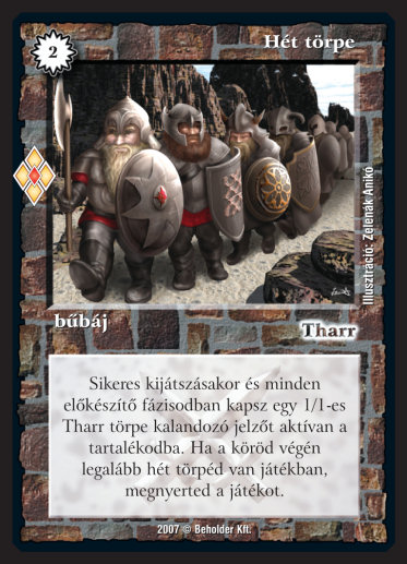 Kiadás: Misztikus Erők
Gyakoriság: ritka