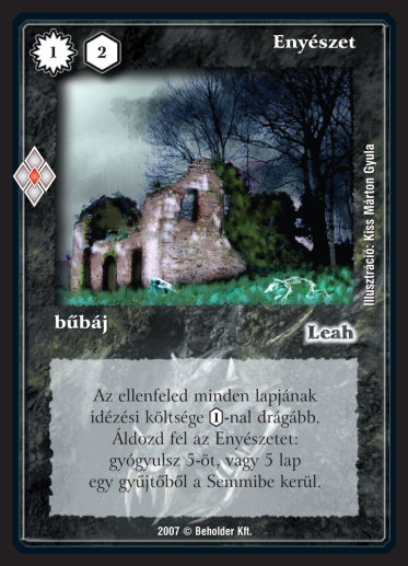 Kiadás: Misztikus Erők
Gyakoriság: nem gyakori