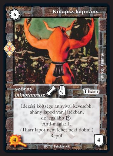 Kiadás: Misztikus Erők
Gyakoriság: ritka