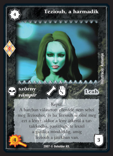 Kiadás: Misztikus Erők
Gyakoriság: ritka