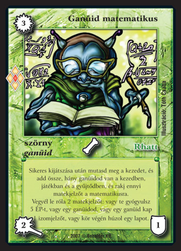 Kiadás: Misztikus Erők
Gyakoriság: ritka