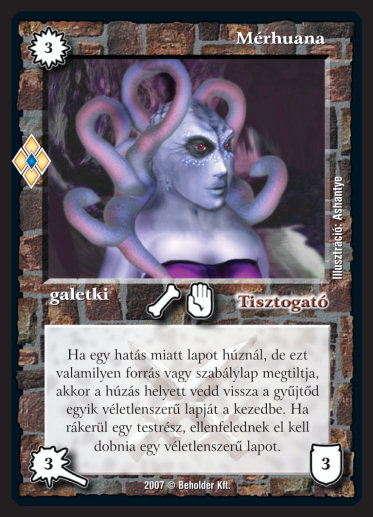 Kiadás: Misztikus Erők
Gyakoriság: ritka