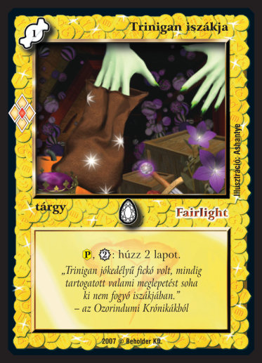 Kiadás: Misztikus Erők
Gyakoriság: ritka