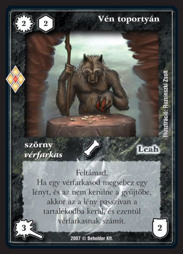 Kiadás: Misztikus Erők
Gyakoriság: ritka